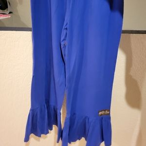 Medium Royal Matilda Jane Ruffle Pants